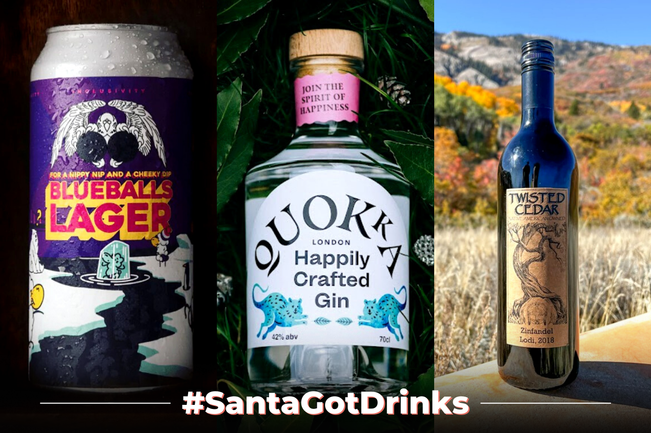 Photo for: Brands and Liquors serving you like #SantaGotDrinks!